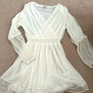 White formal teen girls dress!!
